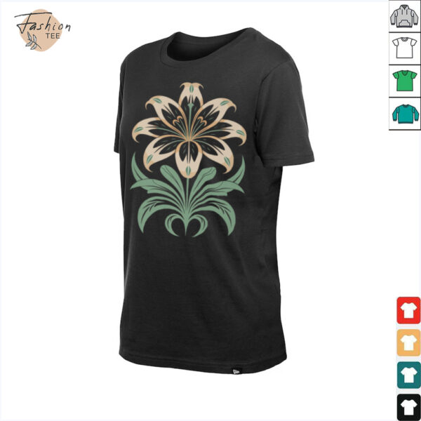 Lily Indian Tribal Art Native American Shirt