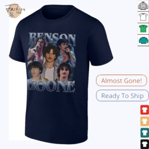 Limited Benson Boone Retro 90s T Shirt3