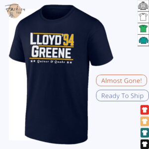 Lloyd Greene ’94 Quiver and Quake shirt