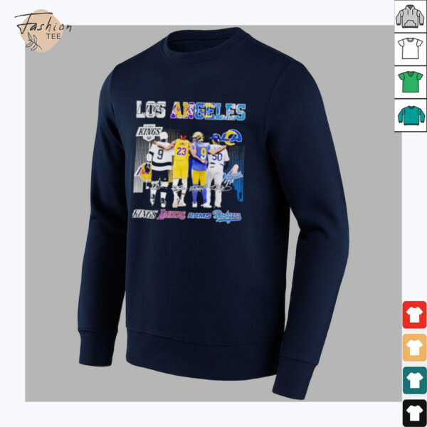Los Angeles Fans Kings Lakers Rams Dodgers 2025 shirt