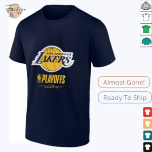 Los Angeles Lakers 2025 NBA Playoffs Alley Oop T Shirt
