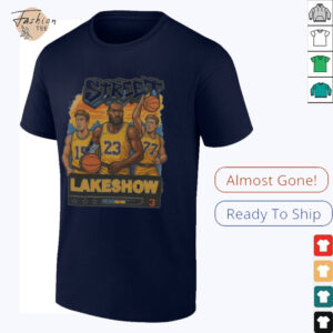 Los Angeles Lakers Street Lakeshow Austin Reaves Lebron James And Luka Doncic T shirts3