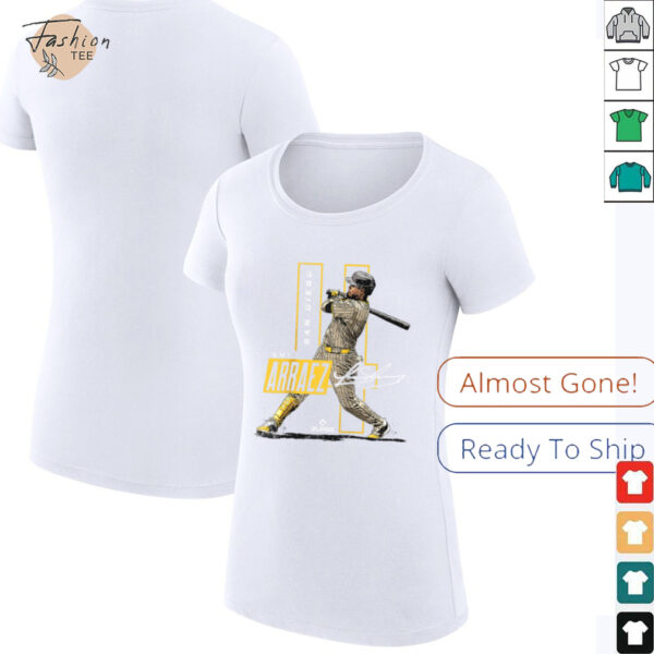 Luis Arraez  San Diego MLB Baseball Players MLBLAR204M Raglan Shirt
