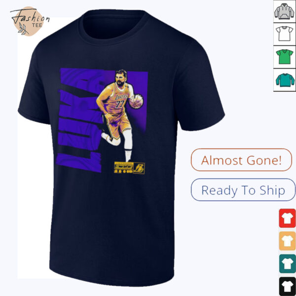 Luka Dončić Los Angeles Lakers Player Wave shirt