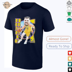 Luka Doncic Los Angeles Lakers big head signature shirt3