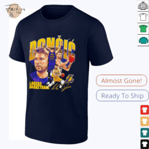 Luka Doncic Los Angeles Lakers player collage signature shirt