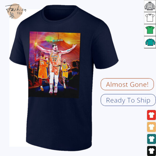 Luka Doncic the Most PPG in Lakers playoff history shirt