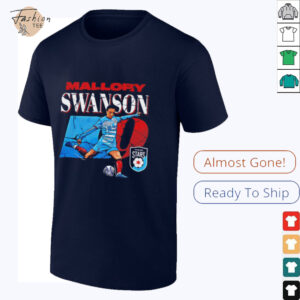Mallory Swanson Chicago Stars FC cracked number shirt