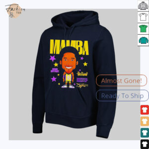 Mamba Kobe Bryant Los Angeles Lakers signature caricature shirt1