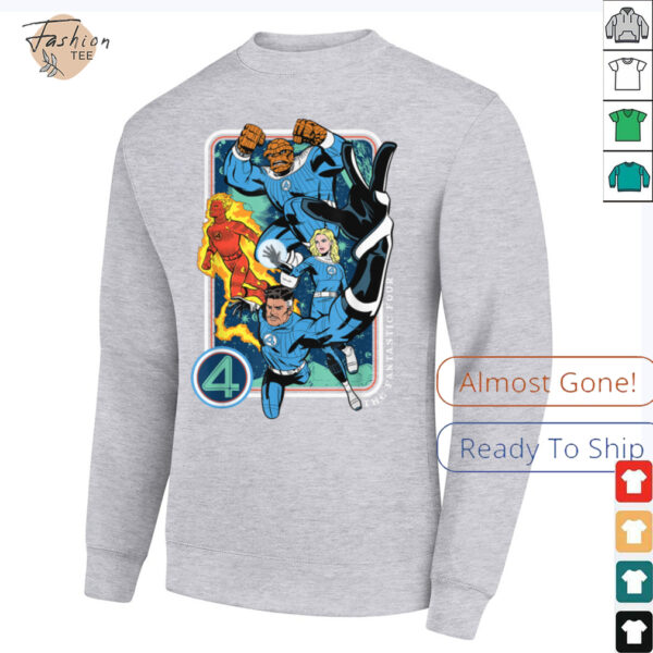 Marvel The Fantastic Four_ First Steps Epic Group Poster T Shirt