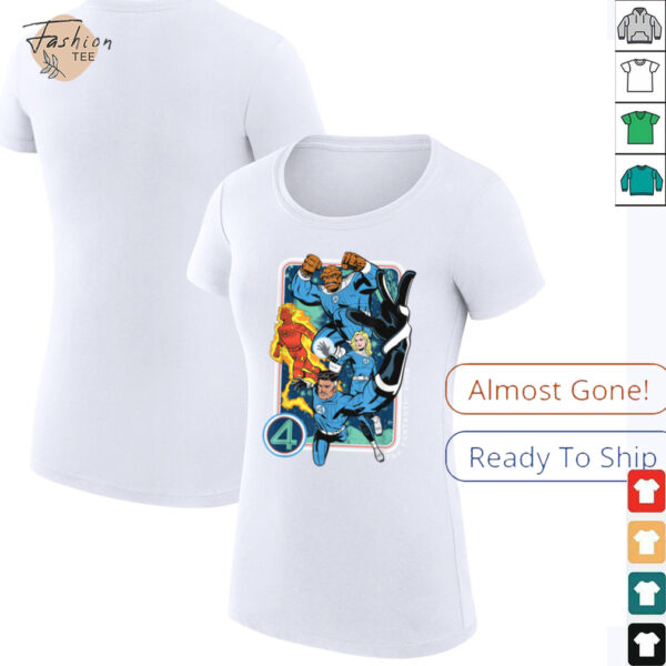 Marvel The Fantastic Four_ First Steps Epic Group Poster T Shirt