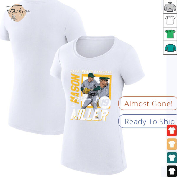 Mason Miller _ Oakland MLB Baseball Players_ MLBMMI204M T Shirt
