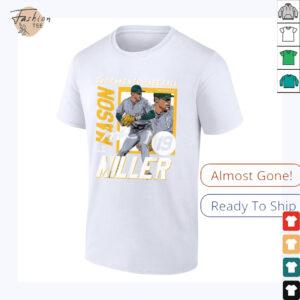 Mason Miller _ Oakland MLB Baseball Players_ MLBMMI204M T Shirt
