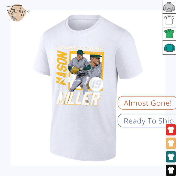 Mason Miller _ Oakland MLB Baseball Players_ MLBMMI204M T Shirt
