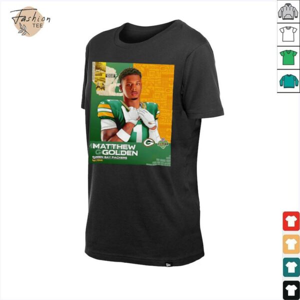 Matthew Golden Green Bay Packers 2025 NFL Draft art shirt