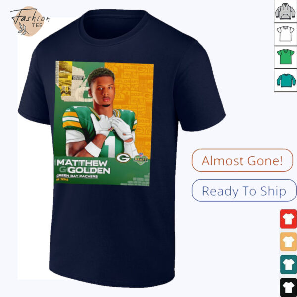 Matthew Golden Green Bay Packers 2025 NFL Draft art shirt