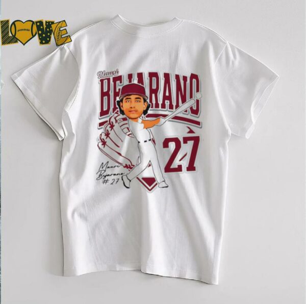 Mauri Bejarano Eastern Kentucky Baseball caricature ’25 shirt