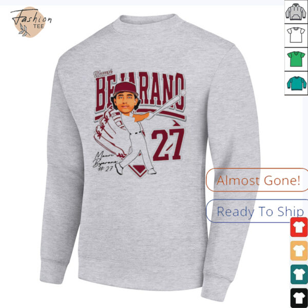 Mauri Bejarano Eastern Kentucky Baseball caricature ’25 shirt