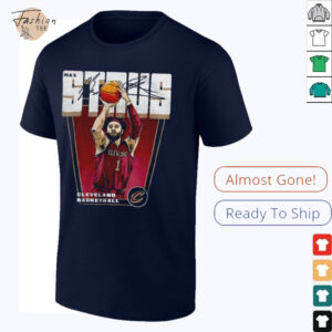 Max Strus Cleveland Cavaliers basketball player premiere signature shirt0