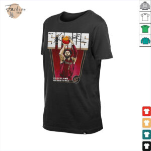 Max Strus Cleveland Cavaliers basketball player premiere signature shirt1