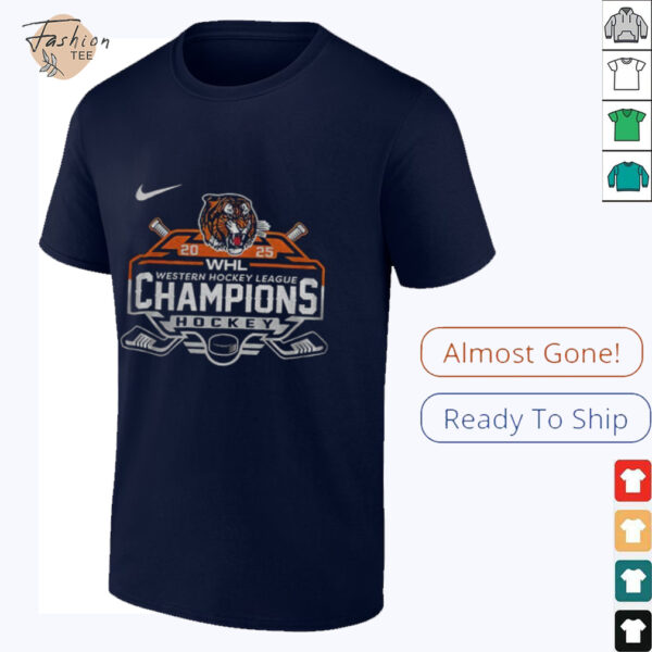Medicine Hat Tigers Western Hockey League Champions 2025 shirt