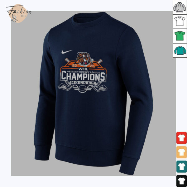 Medicine Hat Tigers Western Hockey League Champions 2025 shirt
