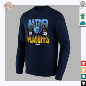 Memphis Grizzlies 2025 NBA Playoffs retro shirt