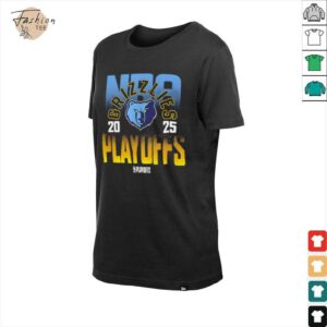 Memphis Grizzlies 2025 NBA Playoffs retro shirt2