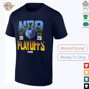 Memphis Grizzlies 2025 NBA Playoffs retro shirt3