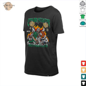 Men’s Black Conor McGregor Double Champ T Shirt