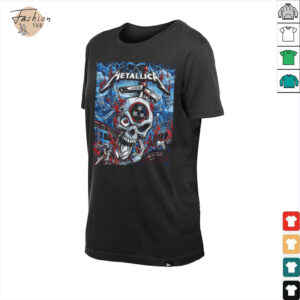 Metallica M72 Nashville Event Poster North American Tour 2025 Schedule Location Unisex T Shirt0
