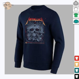 Metallica M72 Sonic Temple North American Tour 2025 Event Poster In Columbus Ohio At Historic Crew Stadium Unisex T Shirt3