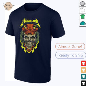 Metallica M72 World Tour 2025 Virginia Tech Event Tee At...