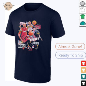 Miami Heat 30 Teams NBA Season Logo T Shirt