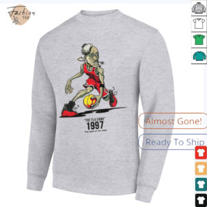 Michael Jordan Chicago Bulls NBA Basketball the flu game 1997 the illest of the illest shirt2