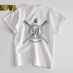 Michigan State Spartans 517 Day Baseball T Shirt1