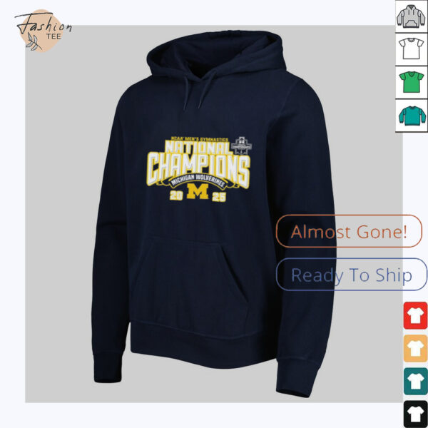 Michigan Wolverines 2025 NCAA Men’s Gymnastics National Champions T Shirt