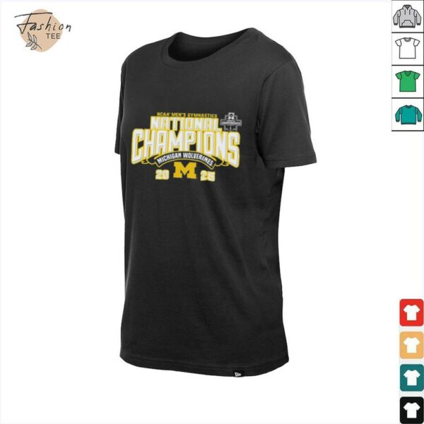 Michigan Wolverines 2025 NCAA Men’s Gymnastics National Champions T Shirt