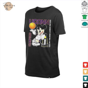 Mickey Mouse UConn Huskies Women’s Basketball National Champions 2025 shirt