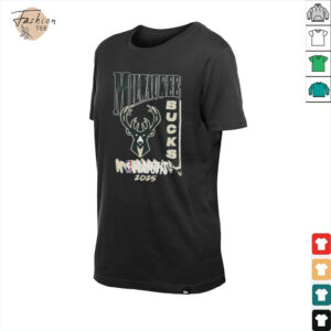Milwaukee Bucks Youth 2025 NBA Playoffs Hype T Shirt