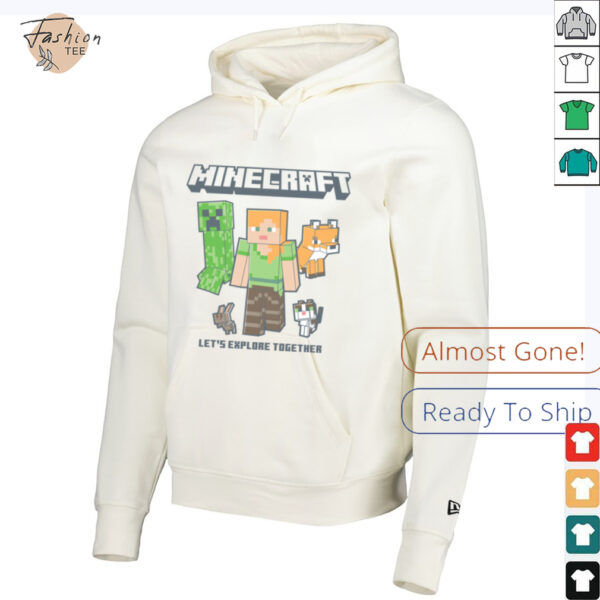 Minecraft Alex And Creeper Let’s Explore Together shirt