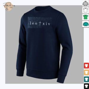 Minimalist Pope Leo XIV Catholic T Shirt0