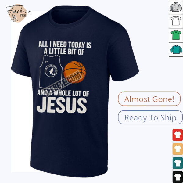 Minnesota Timberwolves Football And Jesus Shirt
