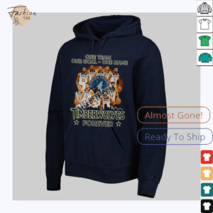 Minnesota Timberwolves Forever One Team One Goal Basketball Shirt2