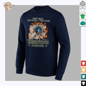 Minnesota Timberwolves Forever One Team One Goal Basketball Shirt3