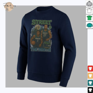 Minnesota Timberwolves Street The North T shirts