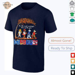 Missouri Sports Teams Mascot Abbey Road It’s The Most Wonderful Time Of The Year Shirt