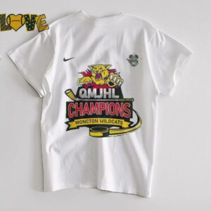 Moncton Wildcats Champions 2025 QMJHL Champions shirt1