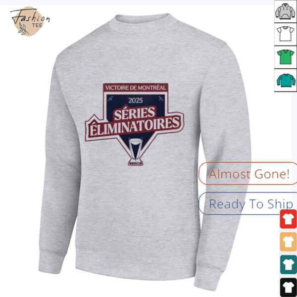 Montreal Victoire 2025 Series Eliminatoires shirt