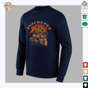 Muscular Werewolf Lifting Dumbbell T Shirt